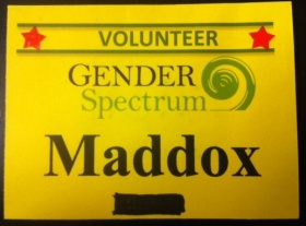 Gender Spectrum Conference Badge