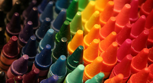 crowded_crayon_colors Where does one color end, and the other begin?