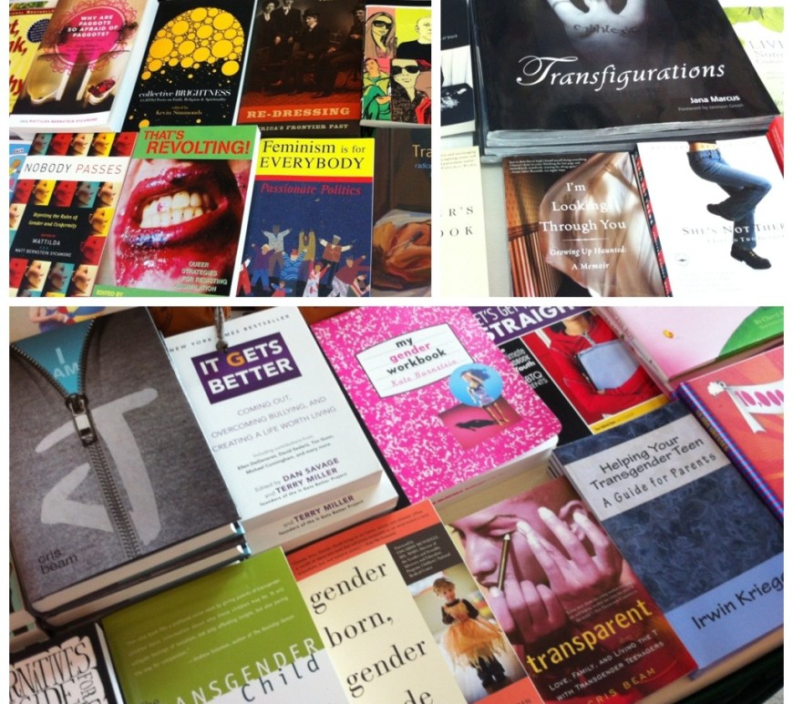 LGB & Trans Books at Gender Odyssey