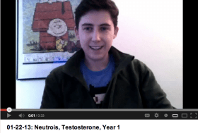 I'm on YouTube again. Compare this with the first video.