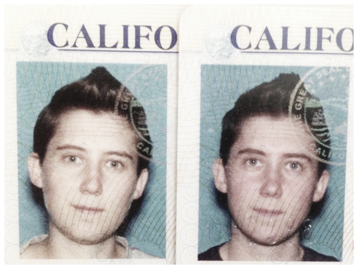 Before & After "sex change" on CA Driver's license