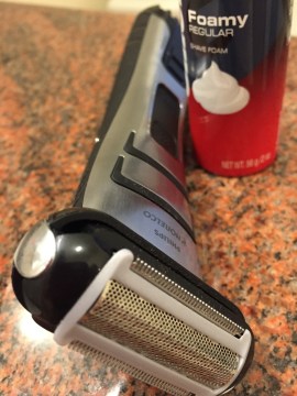 Electric razor: my new best friend